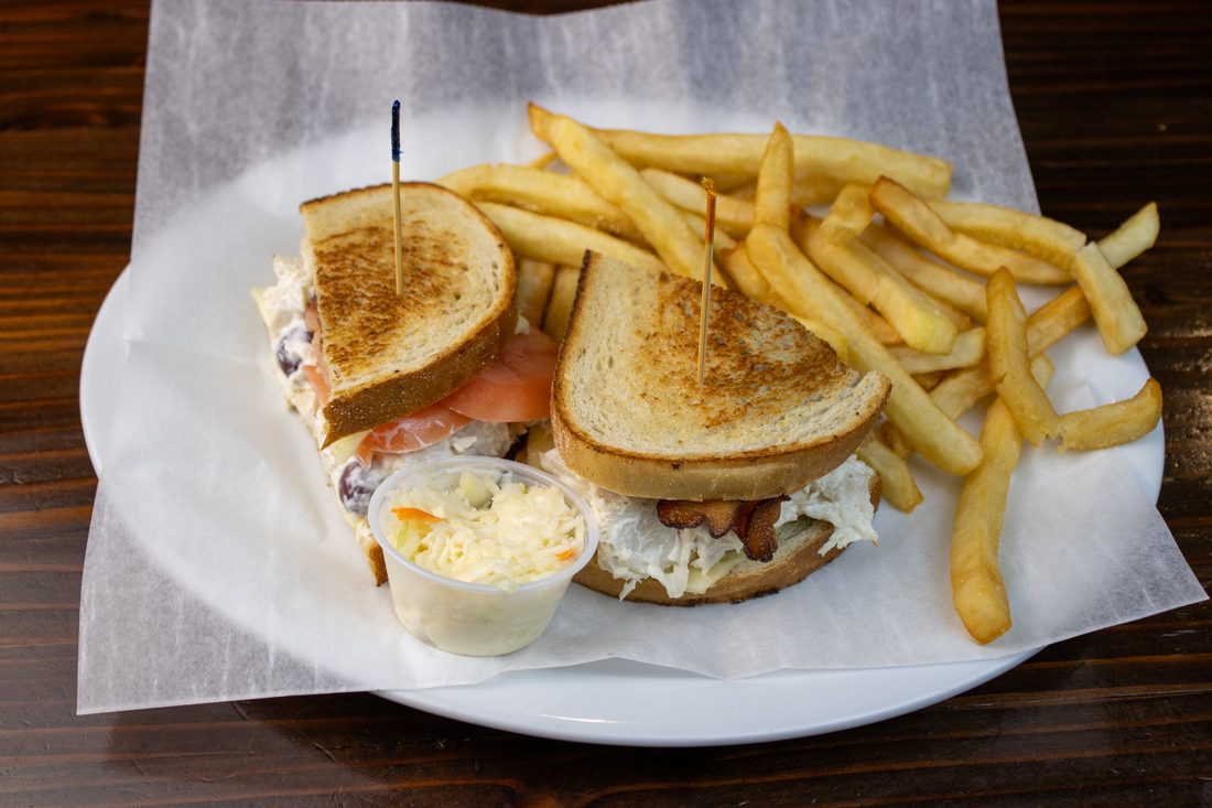 Half-pound Angus burger