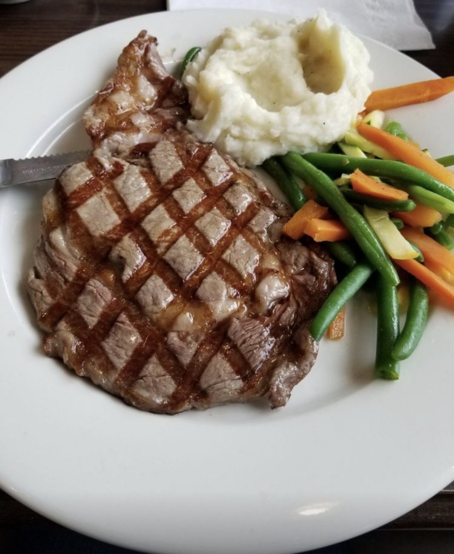 Grilled Ribeye Dinner